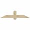 Ekena Millwork Eugene Rough Sawn Timber Gable Bracket, Douglas Fir, 60"W x 15"H x 6"D x 6"F, 6/12 Pitch GBW060X15X0606EUG00RDF - alternate 1